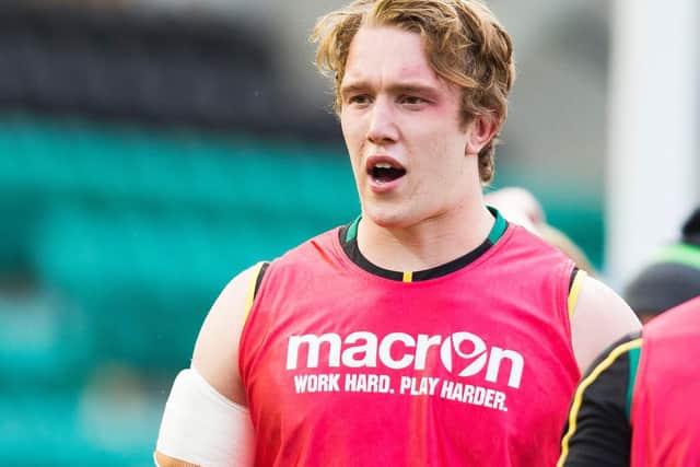 Lock Alex Moon will start a Premiership game for the first time on Saturday (picture: Kirsty Edmonds)