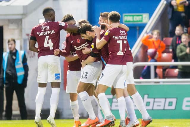 Cobblers have won their last three league games.