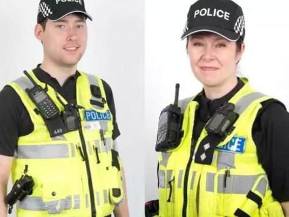 Northamptonshire Police switched to the baseball-style 'bump' caps and high-vis vests in May.