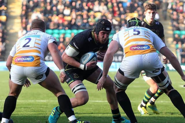 Alex Moon excelled on his Premiership debut