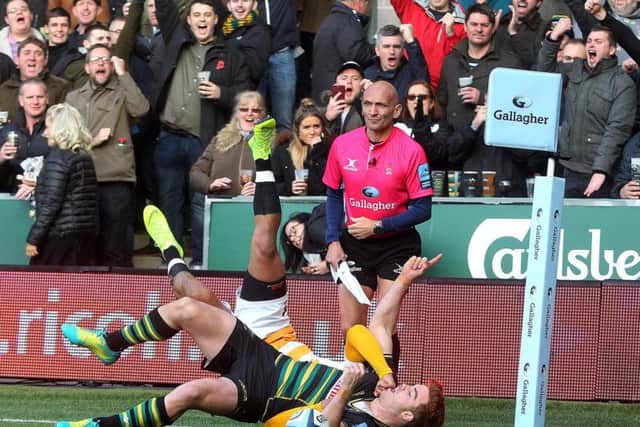 Andrew Kellaway scored Saints' opening try