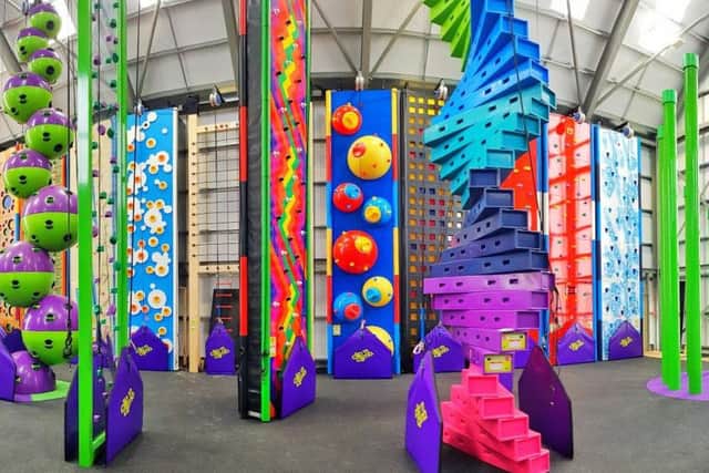 Clip 'n Climb at Wicksteed Park