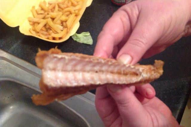 Karmen said the fish was under cooked.