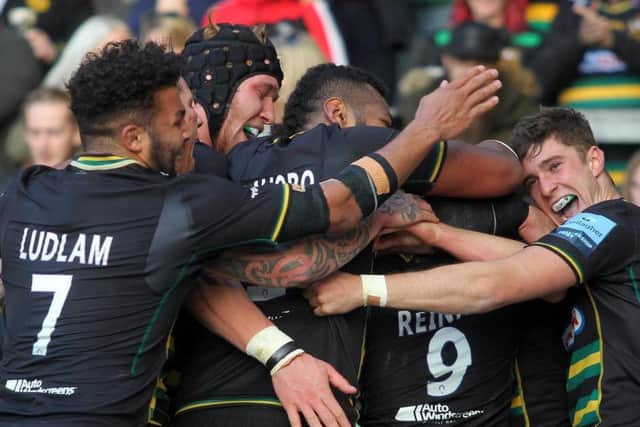 Saints secured a superb win against Wasps last Saturday (picture: Sharon Lucey)