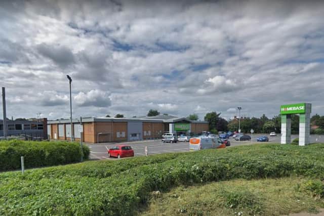 Homebase in Weedon Road is set to shut in December. Pictures: Google Maps.