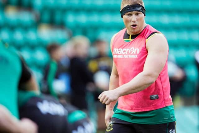 Dylan Hartley is ready to make his 250th Saints appearance this afternoon (picture: Kirsty Edmonds)