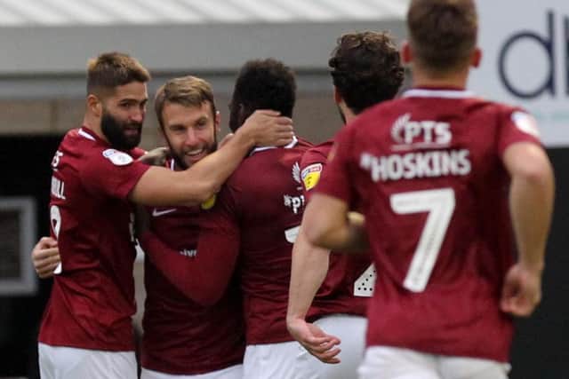 Andy Williams has scored in each of the Cobblers' past two games