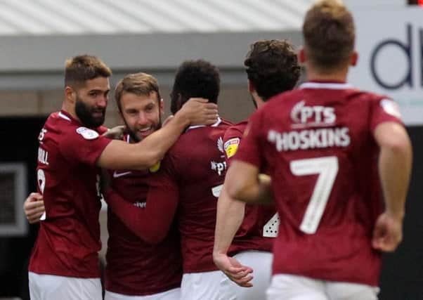 Andy Williams has scored in each of the Cobblers' past two games
