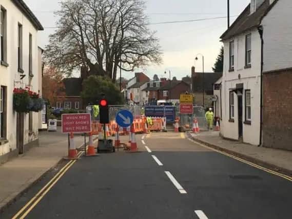 After six months the A5 in Towcester is set to re-open