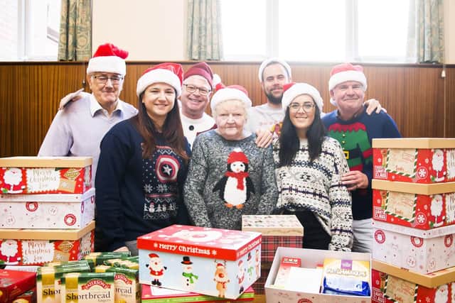 'Operation Shortbread' helps deliver isolated, housebound members a box of biscuits at Christmas.