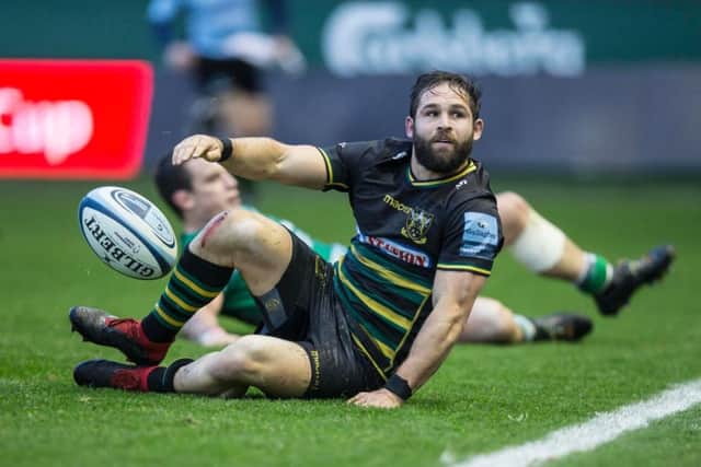 Cobus Reinach scored the opener for Saints (pictures: Kirsty Edmonds)
