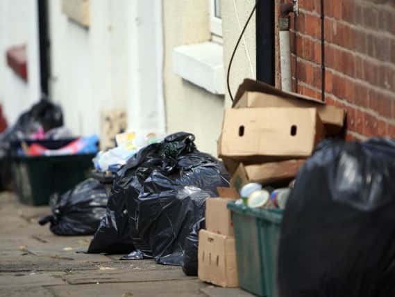 Don't place all of your waste into black bin liners and green sacks this Christmas, the borough council says.