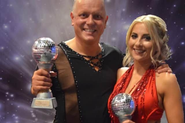 Charlotte Sweet and her dance partner, Lee Whitestone