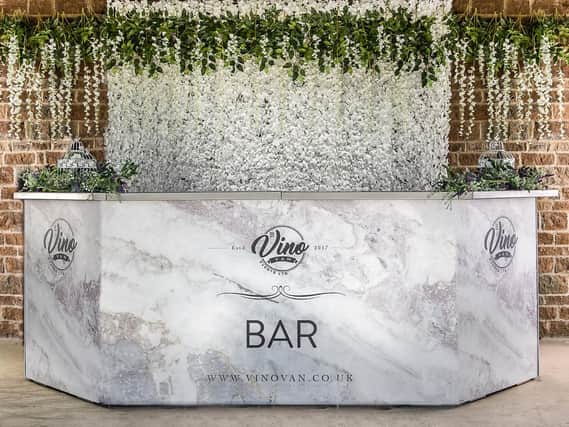 The Vino Van's Gin & Fizz bar is set to open in the Grosvenor Centre this Christmas.