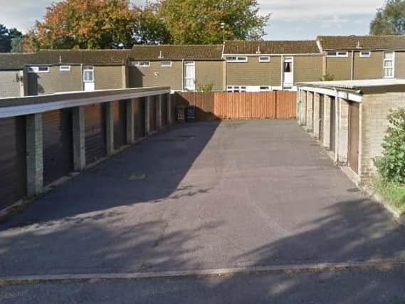 Plans to knock down the garages were not passed through by councillors