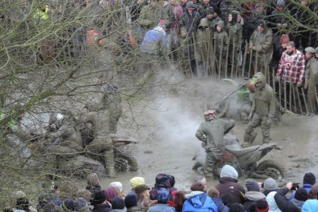 Typically mud-bound mayhem at the annual Wild'n'Woolly scramble, a test of stamina, skill and machine preparation. NNL-181220-095601005
