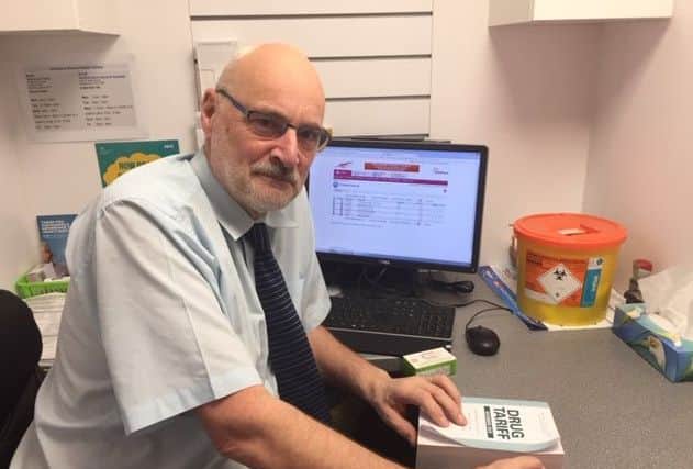 Locum pharmacist David Wildman. NNL-181221-095745005