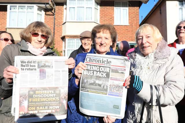 Over 700 people backed a Chronicle & Echo petition to bring back the No 19 bus.