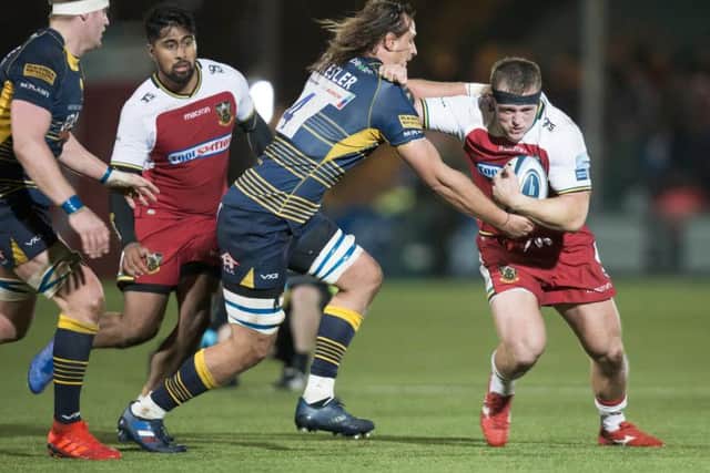 Alex Waller co-captained Saints at Sixways