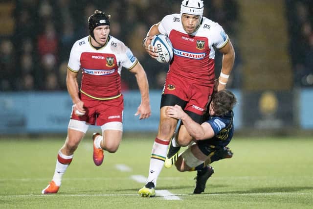 Luther Burrell was in fine form for Saints at Worcester last Friday (picture: Kirsty Edmonds)