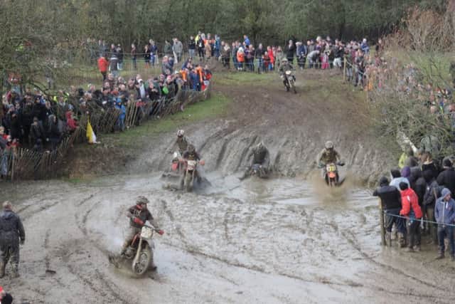 The muddy hell that is the Wild'n'Wooly scramble first held in 1932 and still going strong, a fine tradition for the county. This year thanks to relatively mild weather riders were not subject to snow and sub-zero temperatures of some previous years. NNL-181227-130402005