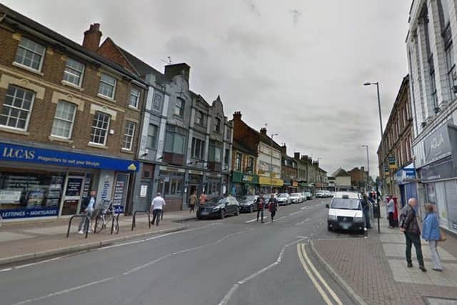 The incident happened in Silver Street, Kettering