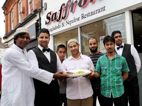The team at Saffron restaurant will treat rough sleepers to a New Year curry.
