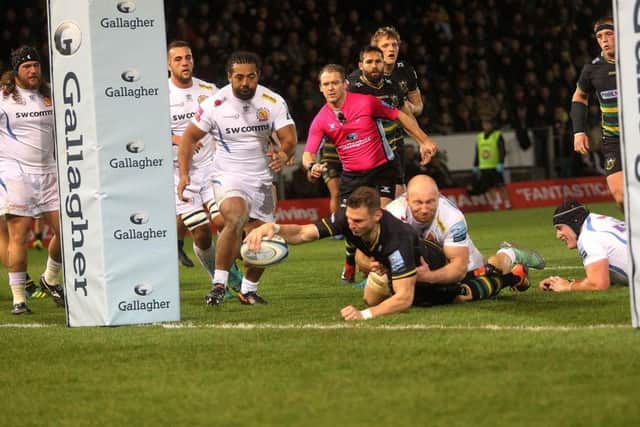 Dan Biggar scored Saints' second try