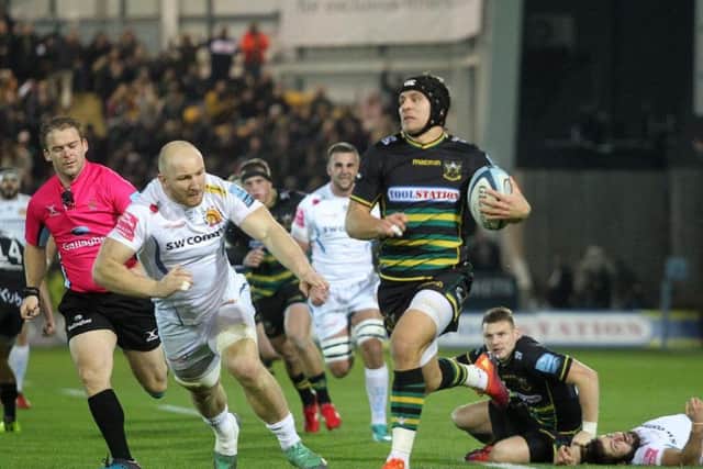 Piers Francis got things up and running for Saints