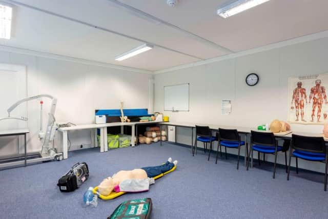 A new hub for training first aid crews has opened in Northampton.