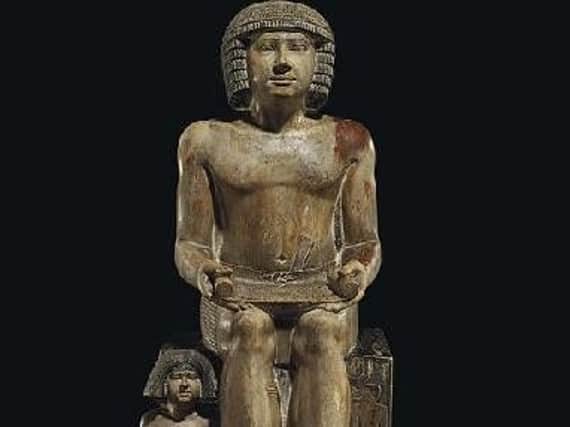 The Sekhemka statue was previously held in the collection of Northampton Museum and Art Gallery before it was controversially sold at auction.