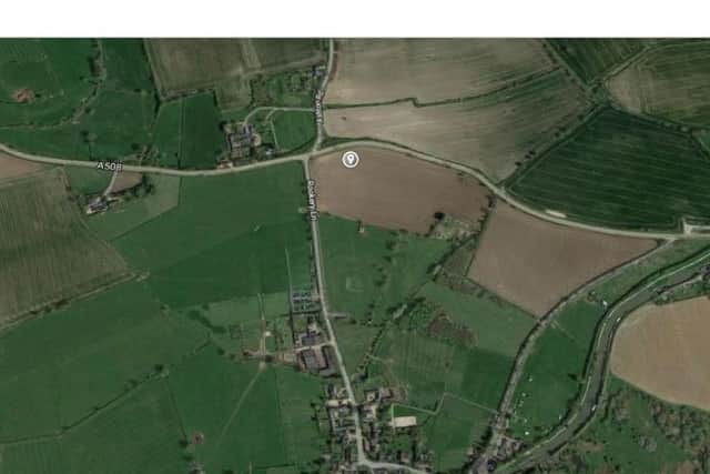 The land bought by Roxhill is east of Stoke Bruerne near Ashton Road and Rectory Lane