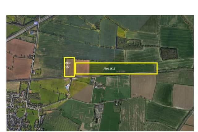 Plots 1/7 and 1/12 are common to both the Rail Central and Northampton Gateway proposals