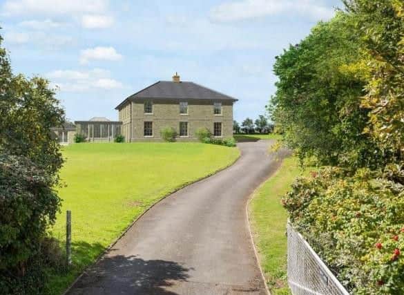 An artist's impression of how the new house in Stoke Bruerne would look