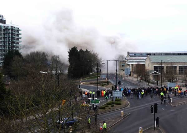 The demolition of Greyfriars Bus Station.
Blowdown Day. NNL-150316-022000009