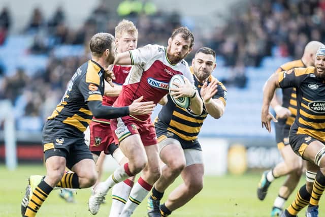 Tom Wood was skippering Saints