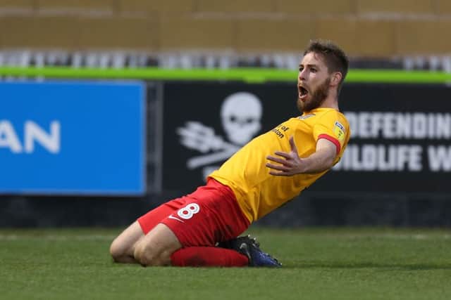 Sam Foley was on target for the Cobblers during their defeat to Forest Green Rovers on New Year's Day. Picture: Pete Norton