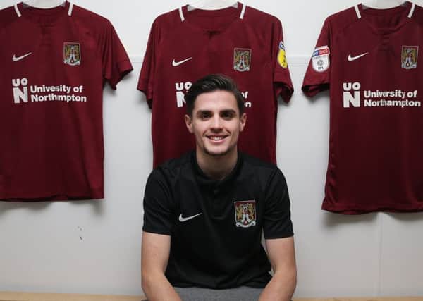 New Cobblers loan signing George Cox (Picture: Pete Norton)
