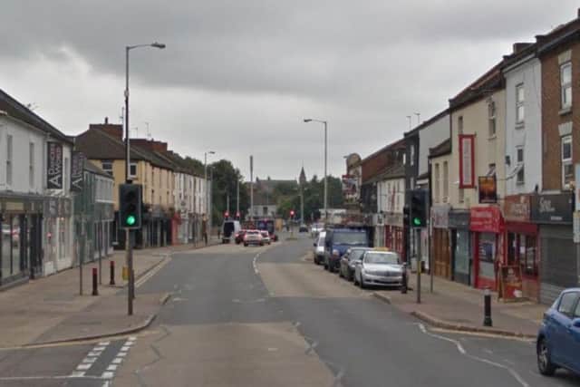 A man was subjected to homophobic insults in Northampton town centre.