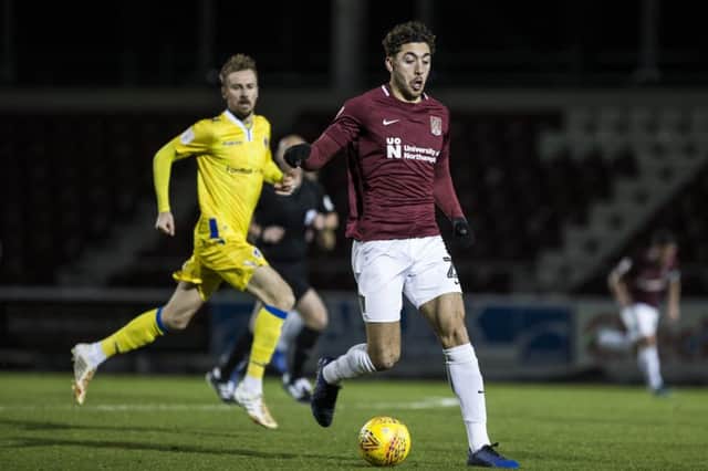 Matt Crooks on the ball during Tuesday's game. Picture: Kirsty Edmonds