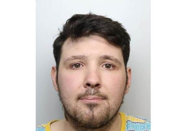 Joshua Hawkins is wanted after failing to appear at court over a charge of criminal damage.