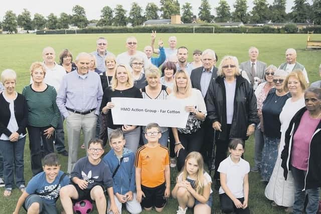 In July residents formed an action group in Northampton to prevent an influx of shared houses.