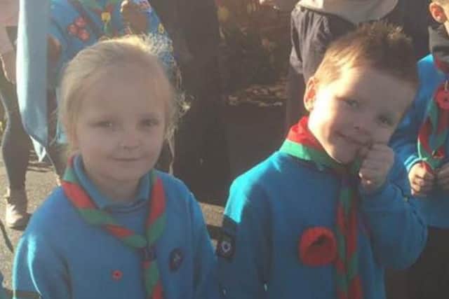 Little Bethanie and her brother Callum love going to scouts every week and would be devastated if they couldn't attend the session in Ecton Brook, mum Cat said.