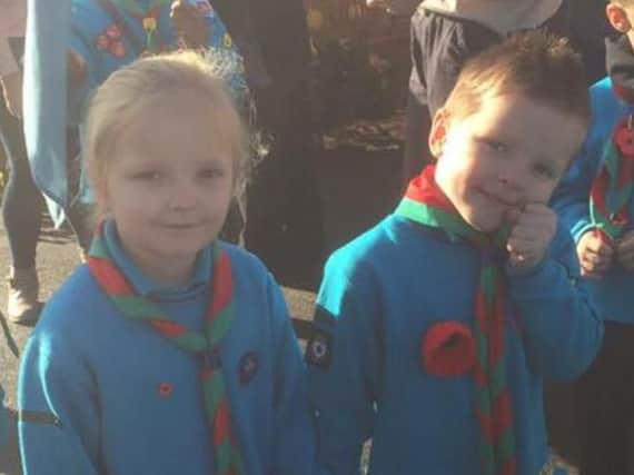 Little Bethanie and her brother Callum love going to scouts every week and would be devastated if they couldn't attend the session in Ecton Brook, mum Cat said.