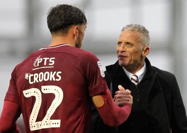 Keith Curle has explained his reasons for the sale of Matt Crooks to Rotherham United