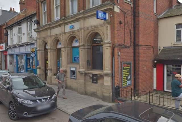 The TSB machine in Rushden High Street was hit by 'cash trap' thieves NNL-191101-151047005
