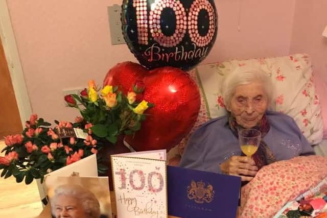 Marjorie Wills - who spent 94 years of her life in Northampton - has passed away aged 100.