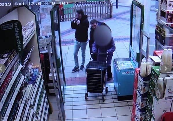 The moment a shopper was pickpocketed in Savers in Corby NNL-191101-162622005