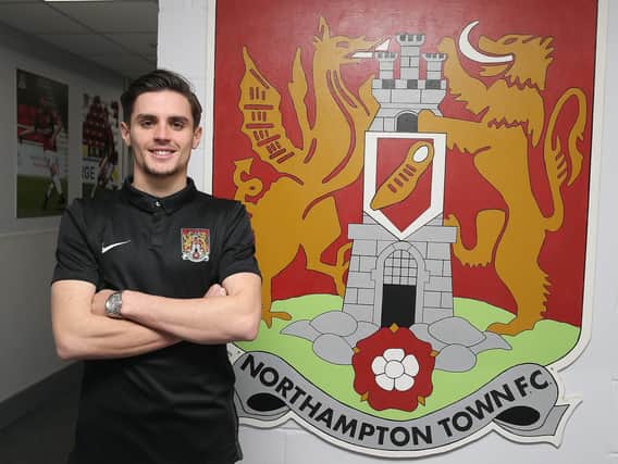 Cobblers loan signing George Cox