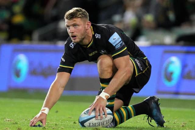 Dan Biggar was forced off after just 10 minutes at Stade Marcel Michelin